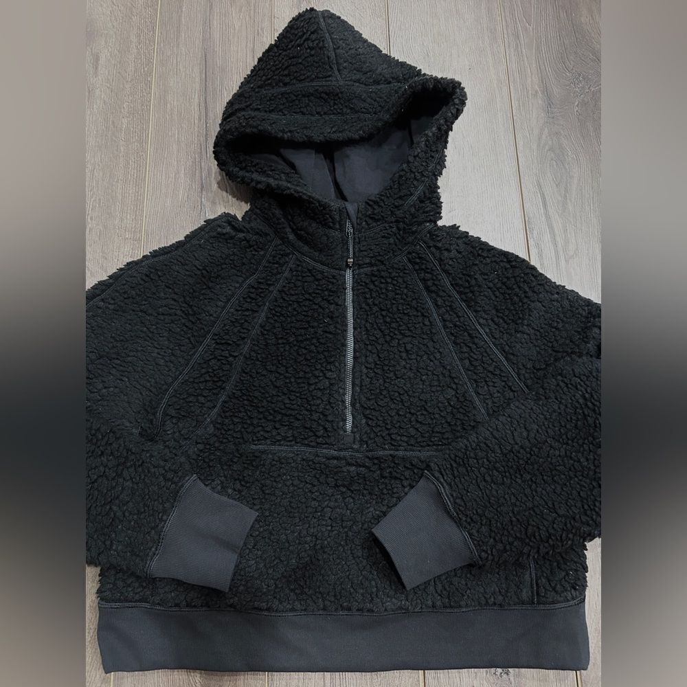Lululemon Scuba Oversized Sherpa 1/2 Zip